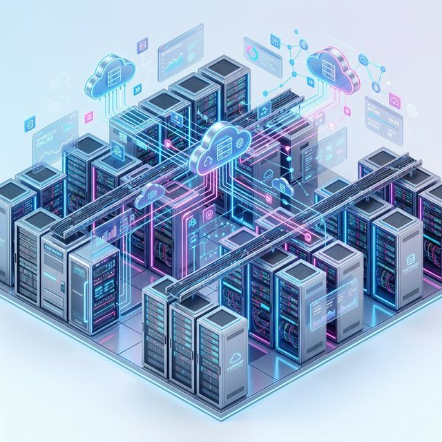 Hostol Hosting Illustration